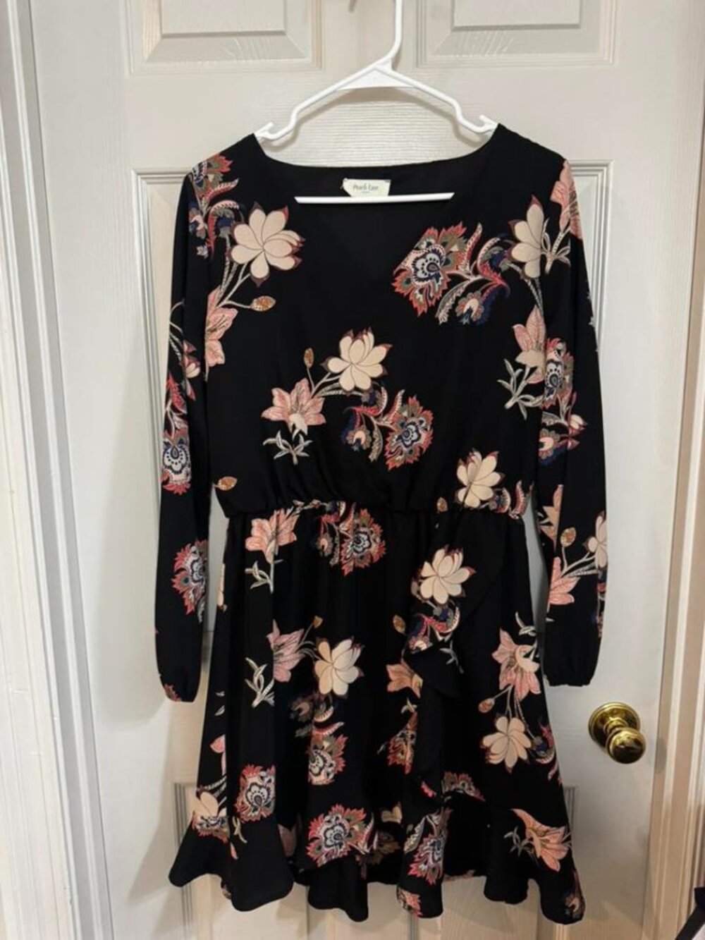 Very Cute Floral Wrap Dress